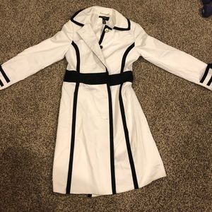 White medium weight jacket